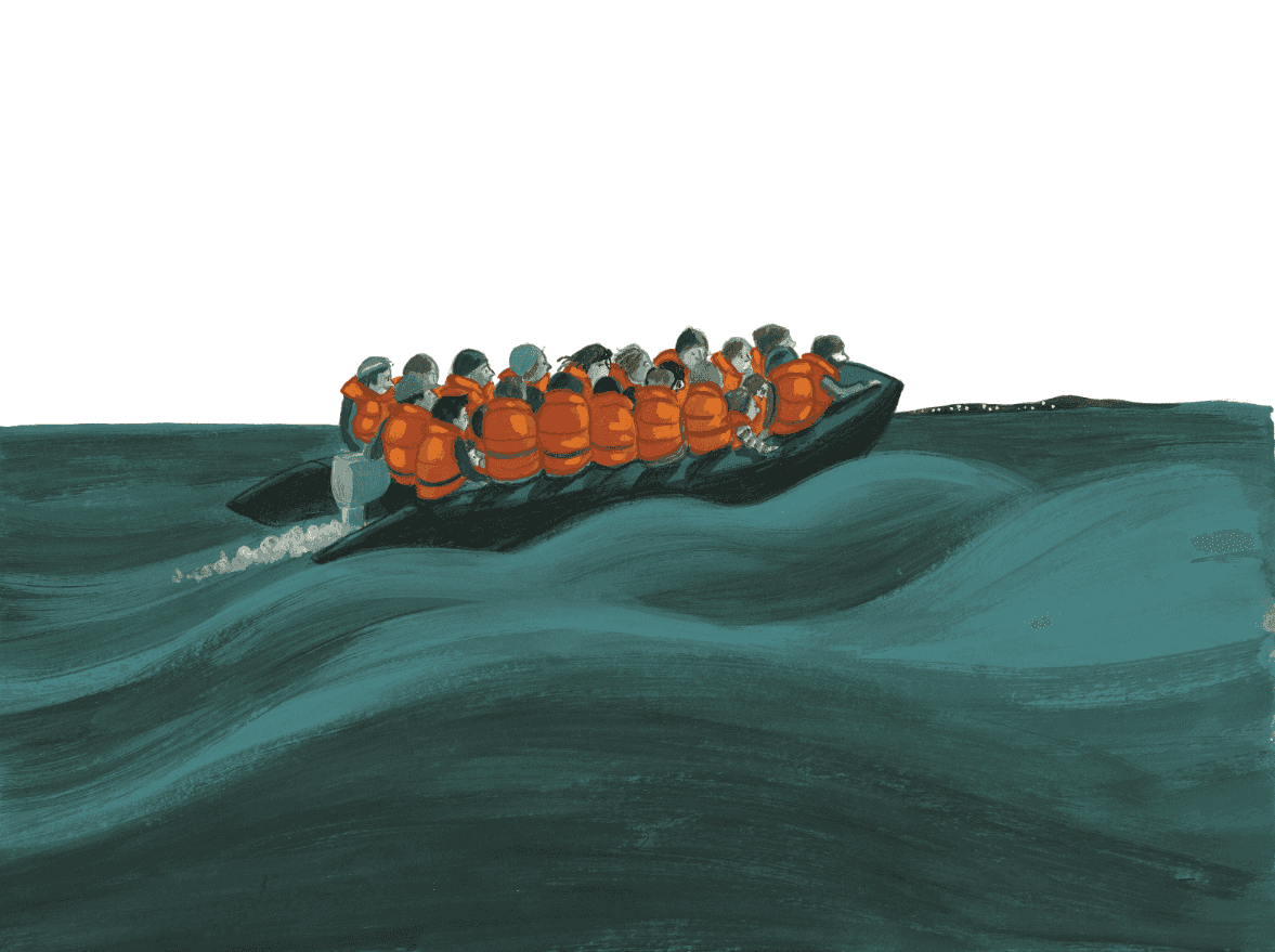 Boat refugees